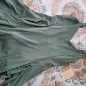 Hedge Green Romance Run Dress